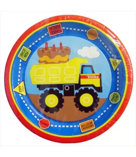 Tonka Construction Large Paper Plates (8ct)