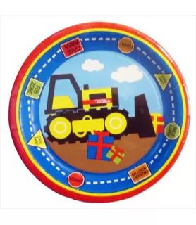 Tonka Construction Small Paper Plates (6ct)