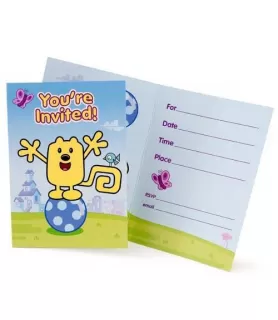 Wow! Wow! Wubbzy! Invitations w/ Env. (8ct)
