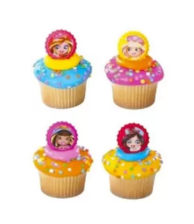 Yummi-Land Cupcake Rings (12ct)
