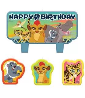The Lion Guard Mini Candle Set (4pc)