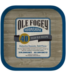Over the Hill 'Ole Fogey' 40th Birthday Small Paper Plates (8ct)