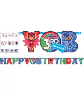 PJ Masks Jumbo Letter Banner Kit (1ct)