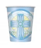 Religious 'Sacred Cross Blue' 9oz Paper Cups (8ct)