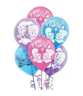 Shimmer and Shine Latex Balloons (6ct)