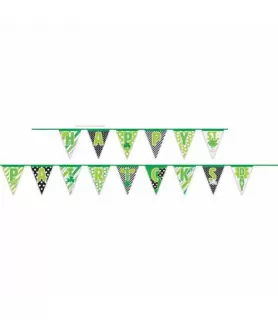 St. Patrick's Day Paper Flag Banner (14ft)