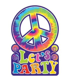 Tie-Dye 'Feeling Groovy' Invitation Set w/ Envelopes (8ct)