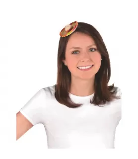 Fiesta Mini Sombrero Hair Clip (1ct)