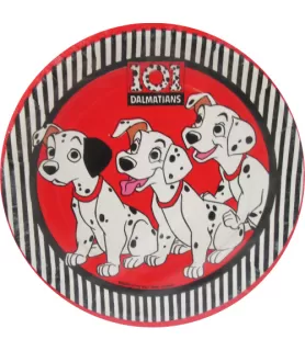 101 Dalmatians Vintage Small Paper Plates (8ct)