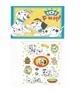 101 Dalmatians Vintage Activity Pad and Stickers Favors (4ct)