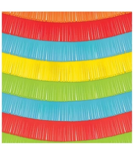 Fiesta Deluxe Fringe Backdrop Decoration (9pcs)