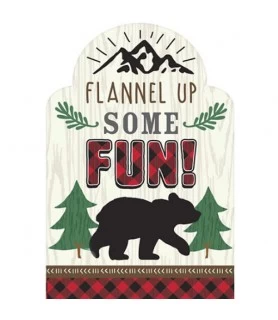 1st Birthday 'Little Lumberjack' Invitation Set w/ Envelopes (8ct)