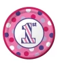 1st Birthday 'Sweet Stripes Girl' Large Paper Plates (8ct) 1st Birthday 'Sweet Stripes Girl' Large Paper Plates (8ct)