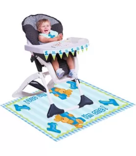 Bear's 1st Birthday Boy High Chair Decorating Kit (3pc)
