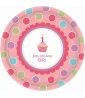 1st Birthday 'Sweet Lil' Cupcake Girl' Large Paper Plates (18ct) 1st Birthday 'Sweet Lil' Cupcake Girl' Large Paper Plates (18ct)
