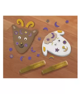 Ramadan 'Eid Mubarak' Foam Craft Kit (24ct)