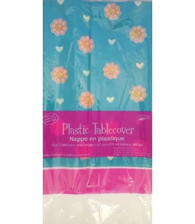 Happy Birthday 'Tea For You' Plastic Tablecover (1ct)