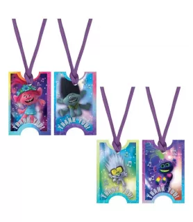 Trolls 'World Tour 2020' Thank You Tags (8ct)