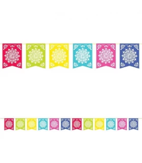 Fiesta Del Sol Paper Flag Banner (1ct)