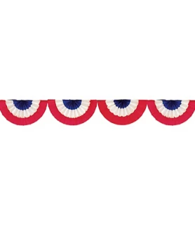 4th of July Paper Bunting Garland (1ct)