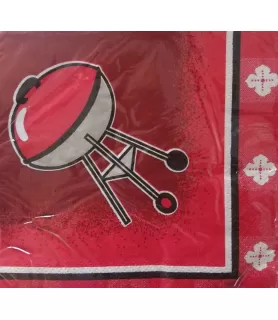 Summer 'Backyard BBQ' Small Napkins (16ct)