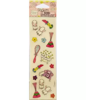 Sleepover Party Sticker Sheet (1ct)