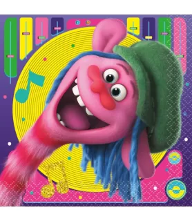 Trolls 'World Tour 2020' Small Napkins (16ct)