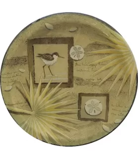 Summer 'Shoreline' Extra Large Paper Plates (8ct)