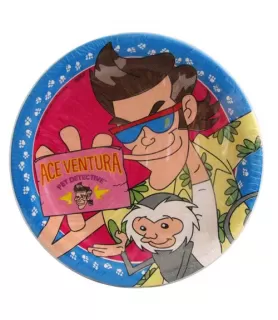 Ace Ventura Pet Detective Small Paper Plates (8ct)