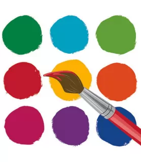 Happy Birthday 'Art Party' Small Napkins (16ct)