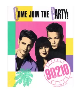 Beverly Hills 90210 Vintage 1990 Invitations w/ Envelopes (8ct)