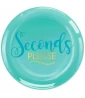 Adult Birthday 'Seconds Please' Small Plastic Plates (20ct) Adult Birthday 'Seconds Please' Small Plastic Plates (20ct)