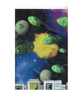 Space Invaders Plastic Table Cover (1ct)