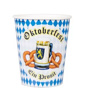 Oktoberfest 9oz Paper Cups (8ct)