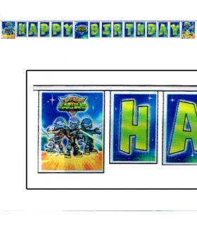 Butt-Ugly Martians Vintage 2001 Happy Birthday Banner (1ct)