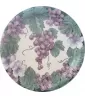 Happy Birthday 'Vintage Grapes' Extra Large Paper Plates (8ct) Happy Birthday 'Vintage Grapes' Extra Large Paper Plates (8ct)