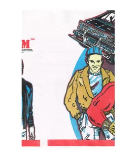 The A-Team Vintage 1983 Paper Table Cover (1ct)
