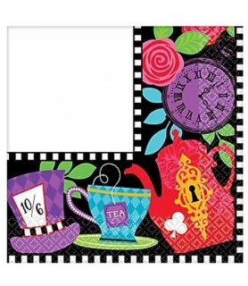 Mad Tea Party Small Napkins (16ct)
