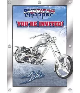 American Chopper Invitations w/ Env. (8ct)