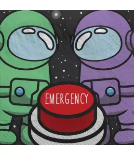 Among Us 'Spies In Space' Small Napkins (16ct)