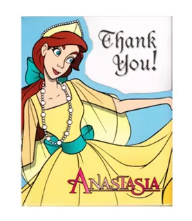 Anastasia Vintage 1997 Thank You Notes w/ Envelopes (8ct)