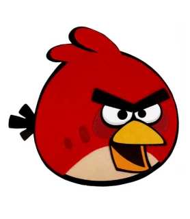 Angry Birds Furry Invitations w/ Env. (8ct)