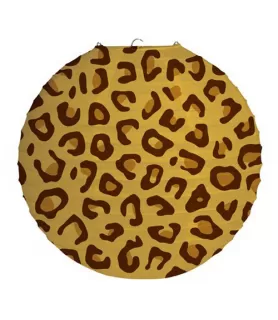 Leopard Animal Print Paper Lantern (1ct)