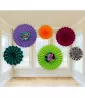 Animal Print 'Totally 80s' Paper Fan Decorations (6pc) Animal Print 'Totally 80s' Paper Fan Decorations (6pc)