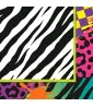 Animal Print 'Totally 80s' Small Napkins (16ct) Animal Print 'Totally 80s' Small Napkins (16ct)