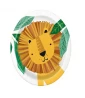 Jungle 'Animal Safari' Small Paper Plates (8ct) Jungle 'Animal Safari' Small Paper Plates (8ct)