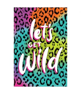 Birthday 'Wild Child' Invitations w/ Envelopes and Stickers (8ct)