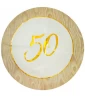 50th Anniversary Foil Mylar Balloon (1ct) 50th Anniversary Foil Mylar Balloon (1ct)