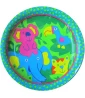 Jungle Animals 'Bright Safari' Small Paper Plates (8ct) Jungle Animals 'Bright Safari' Small Paper Plates (8ct)