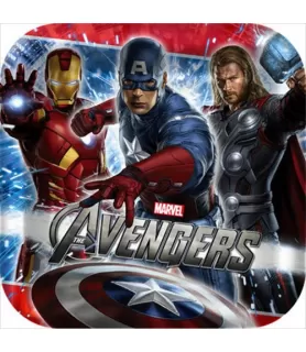 Avengers Large Paper Plates (8ct)